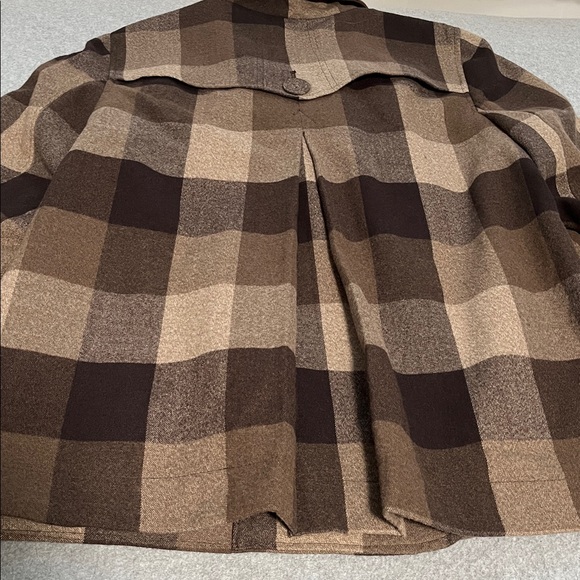 Liz Claiborne Brown Plaid Jacket - Picture 8 of 9